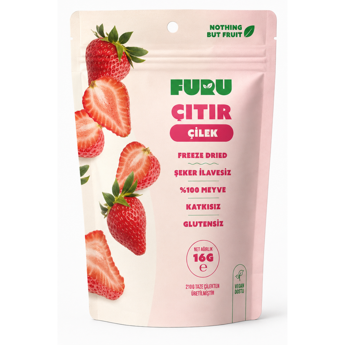 3-Pack Crunchy Strawberry