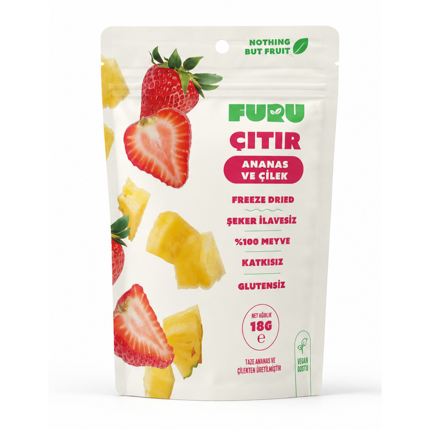 Crispy Pineapple and Strawberry
