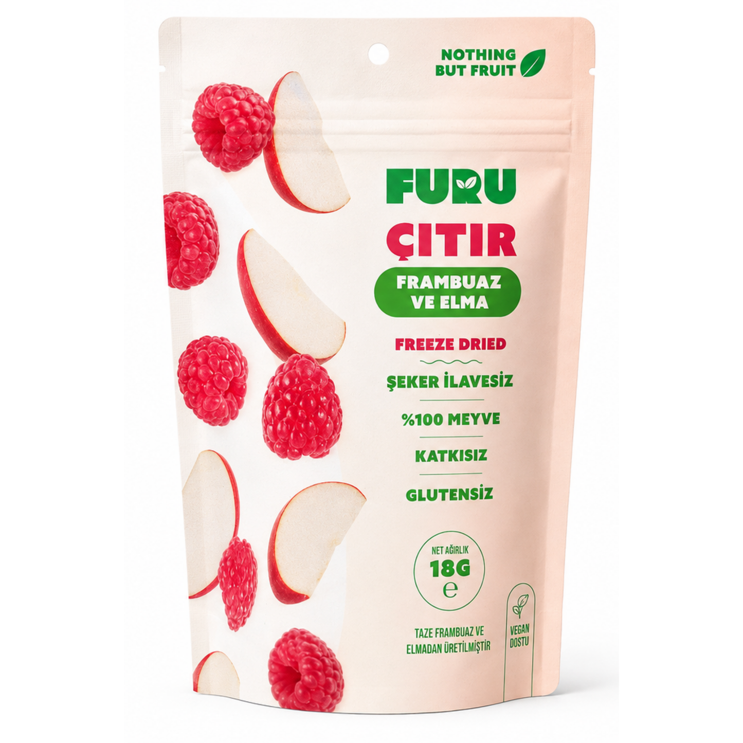 Crispy Raspberry and Apple